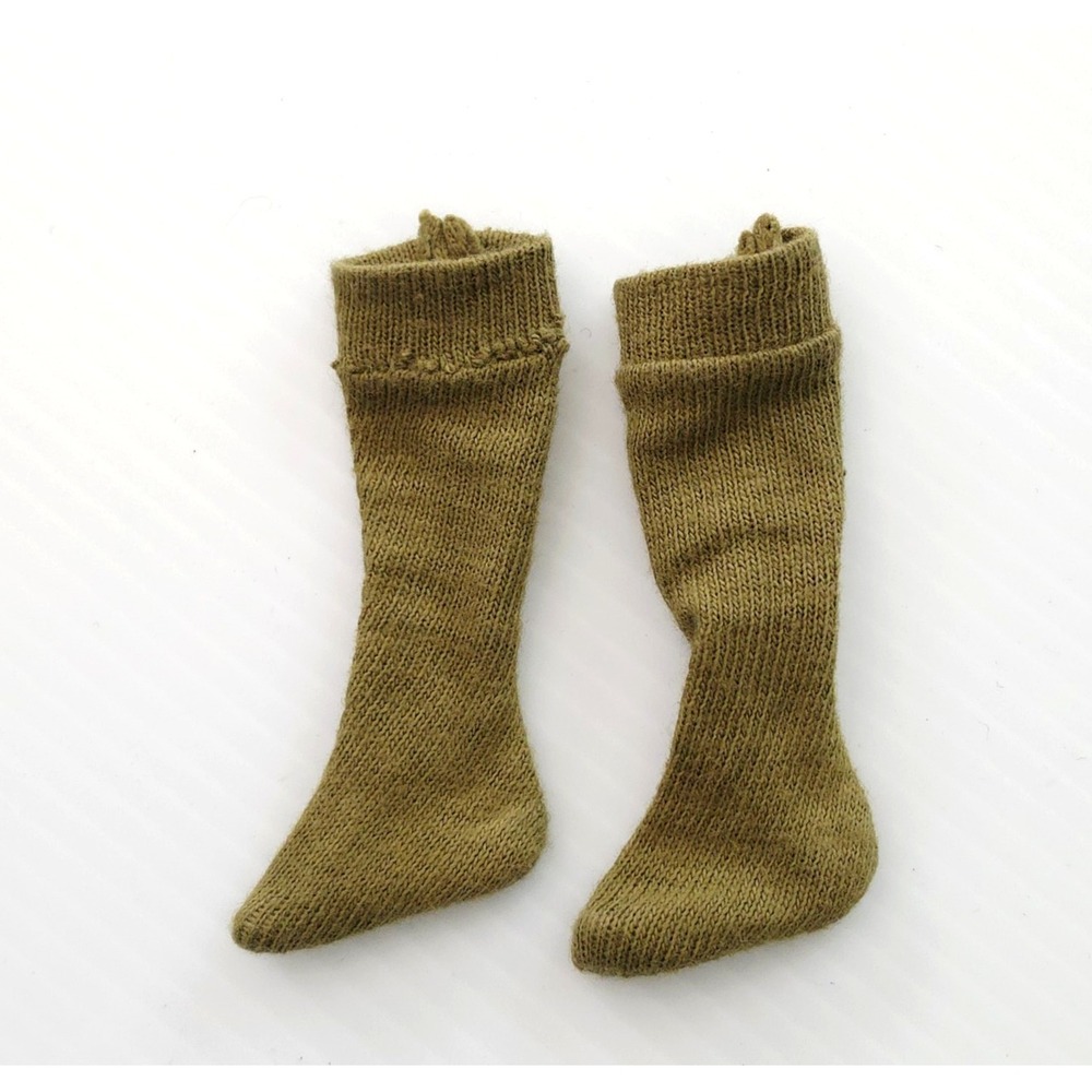 Vintage Ken Sport Shorts High Socks Olive Green #783‎ Barbie Mattel